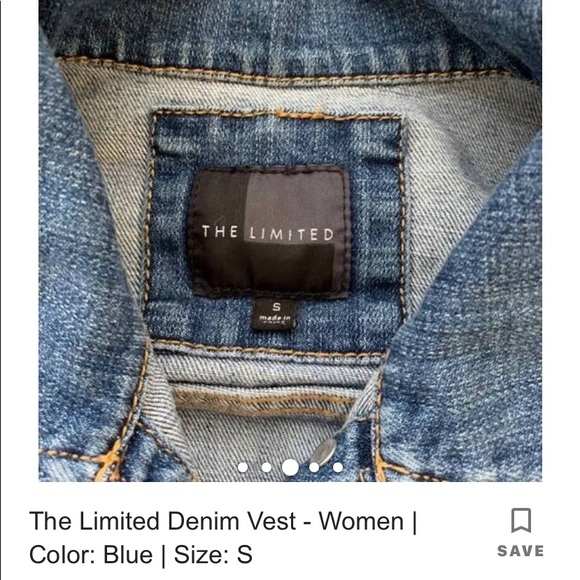 NWT The limited Vest size small - Picture 5 of 6